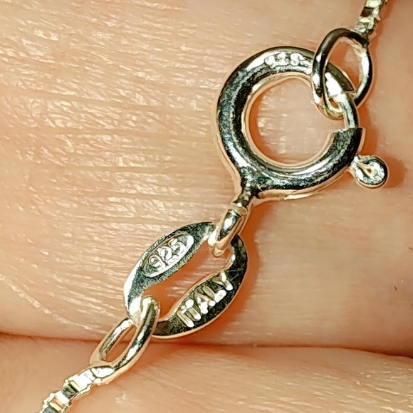 Vintage Sterling Silver French Hand Fan Brooch Necklace Pendant - Picture 8 of 12